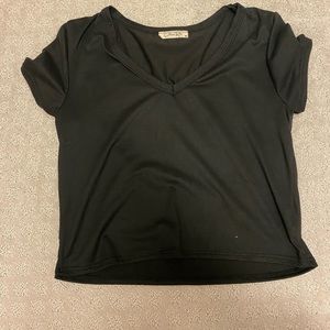 black soft shirt